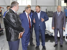 Visit of Georgiy Samodurov, the president of 